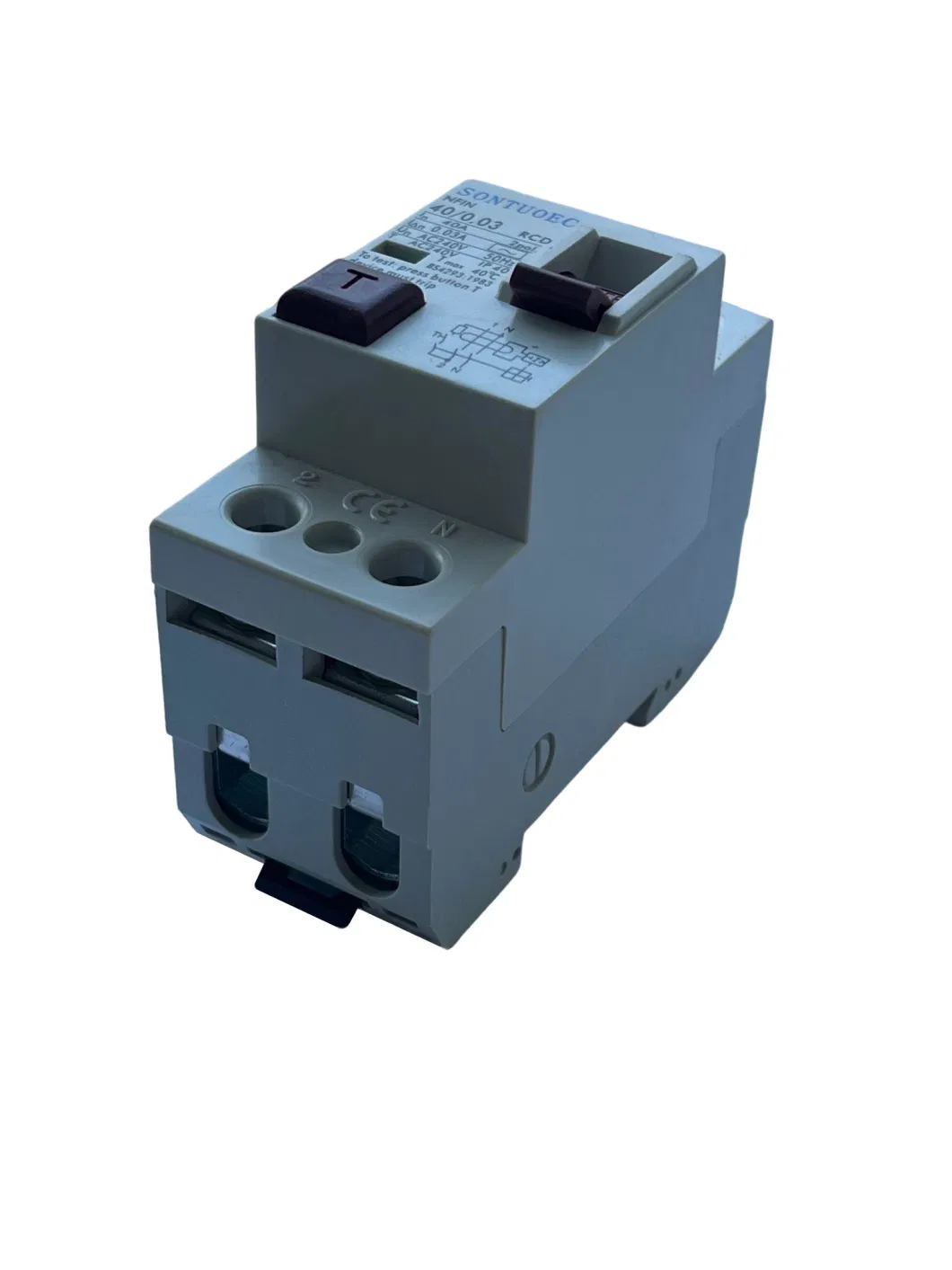 Nfin Series Residual Current Circuit Breaker RCD 2p, 4p Electronic or Magnetic Type a, AC Model