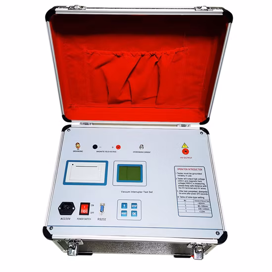 High Voltage Vacuum Degree Test Equipment