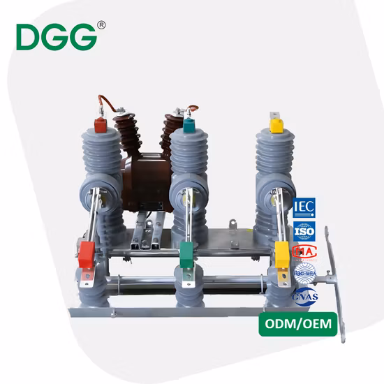 Outdoor 36kv Medium Voltage Vacuum Circuit Breaker