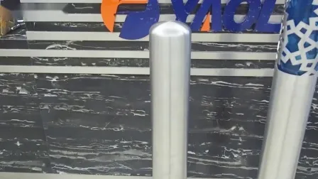 Outdoor Safety Bollard Stainless Steel Parking Pole for Store Unloading